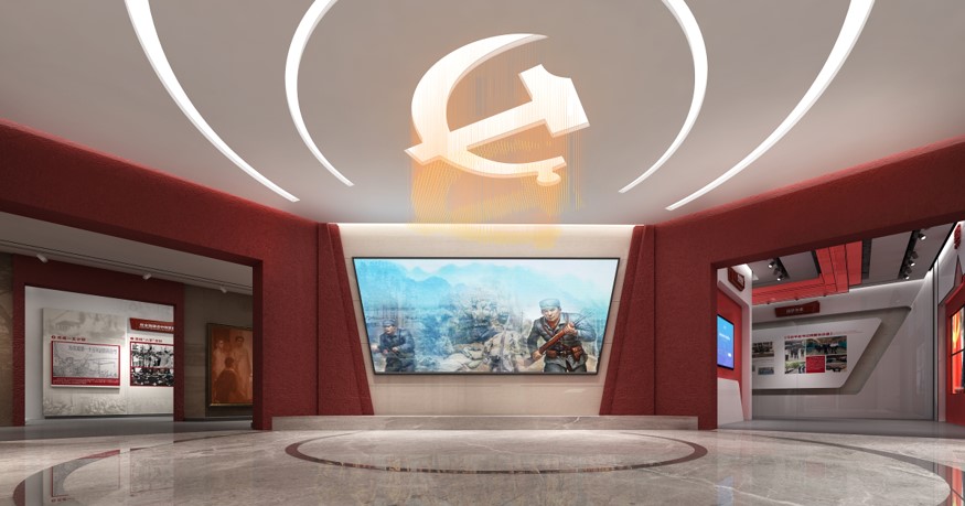 共产党在星沙100年展陈设计